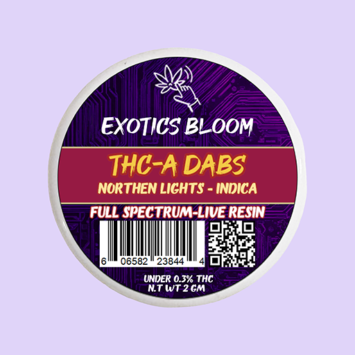 THC-A Dab Northern Lights 2GM