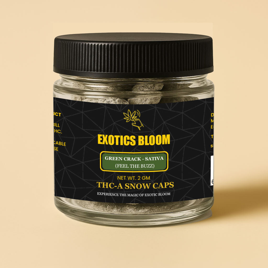 THC-A Snow Caps Green Crack