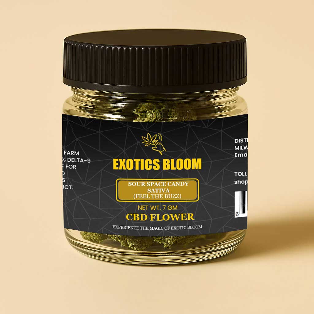 CBD Flower Sour Space Candy