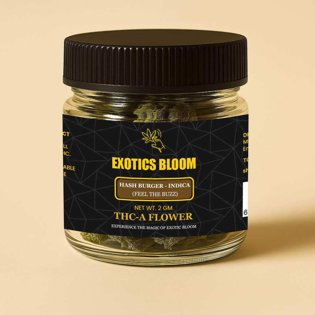 THC-A Flower Hash Burger